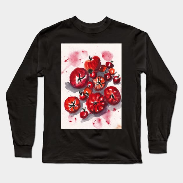 Tomatoes Long Sleeve T-Shirt by PolSmart